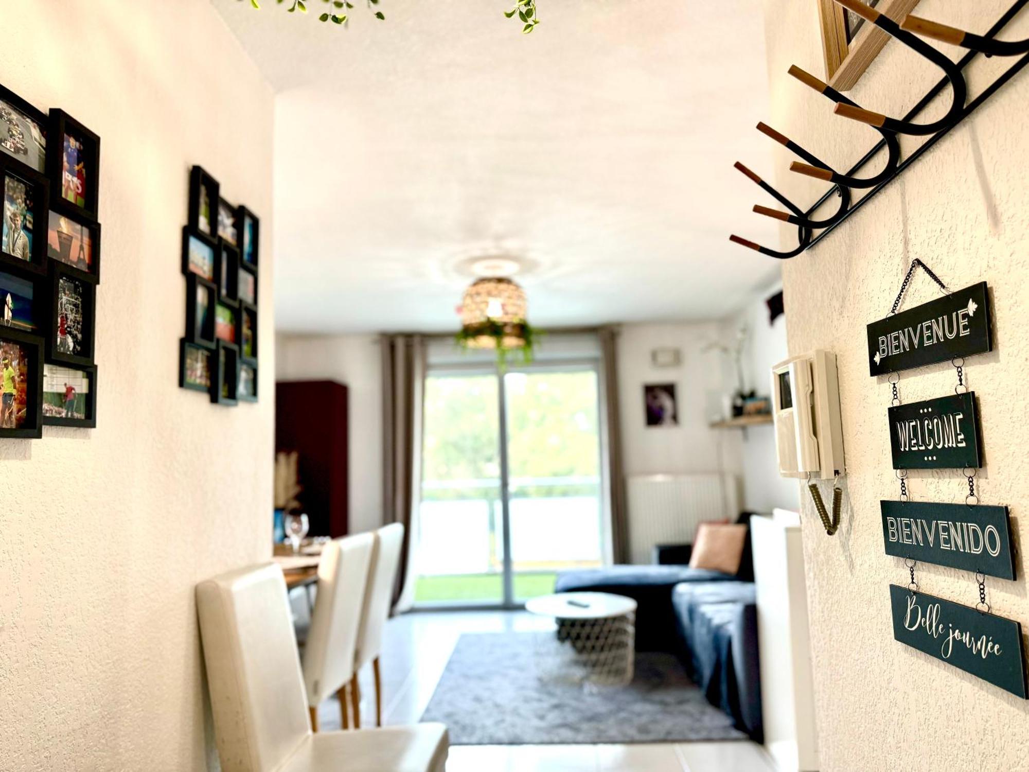 Bel Appartement T3 De 60M2 Avec Parking, Terrasse, Proche Du Metro Et Du Periph Toulouse Exterior photo