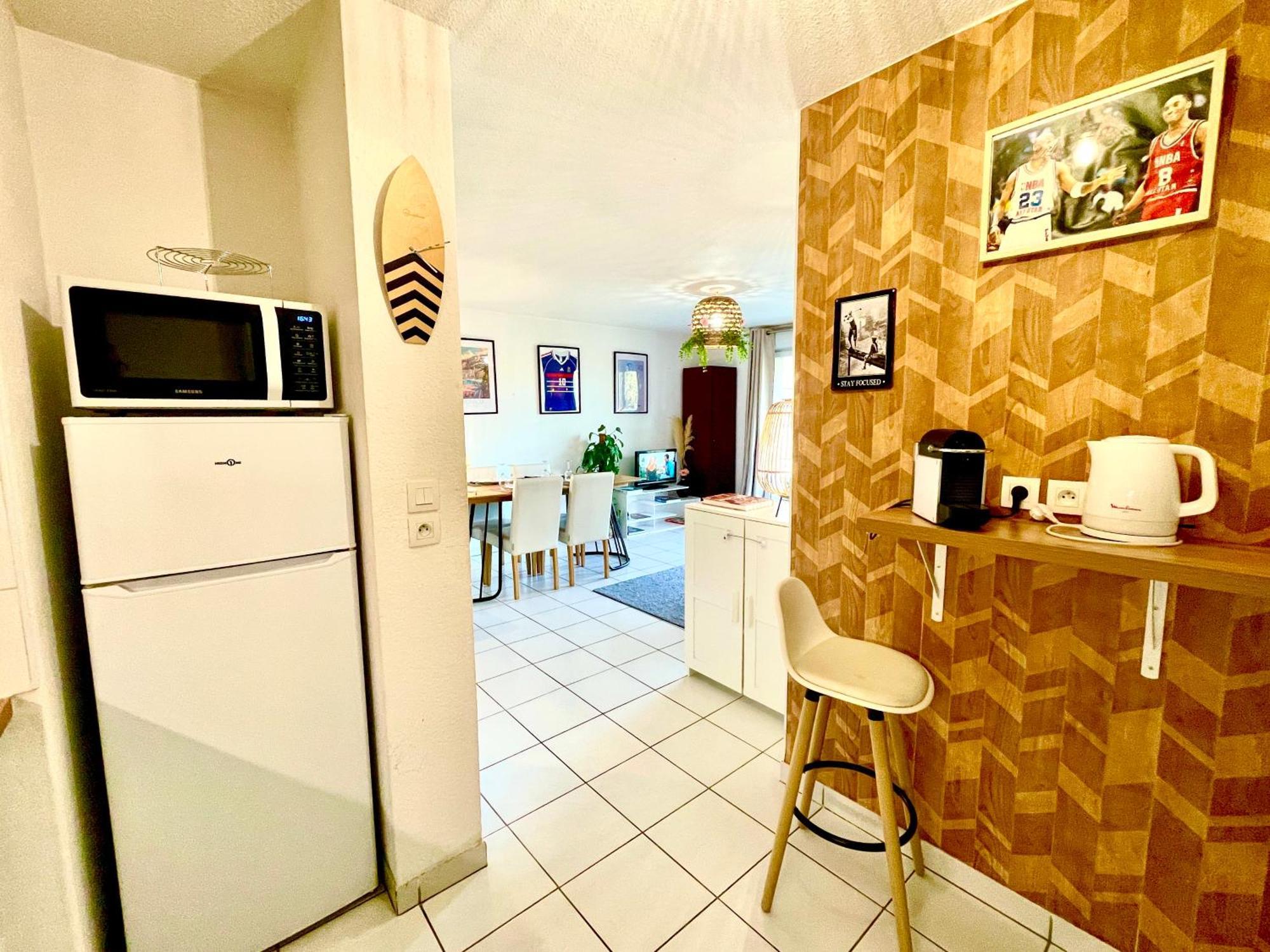 Bel Appartement T3 De 60M2 Avec Parking, Terrasse, Proche Du Metro Et Du Periph Toulouse Exterior photo