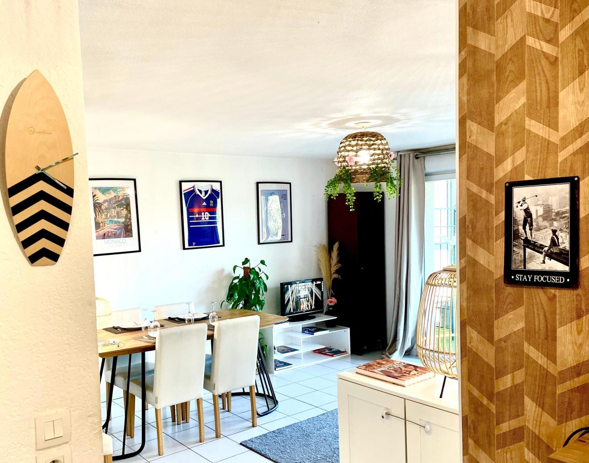 Bel Appartement T3 De 60M2 Avec Parking, Terrasse, Proche Du Metro Et Du Periph Toulouse Exterior photo