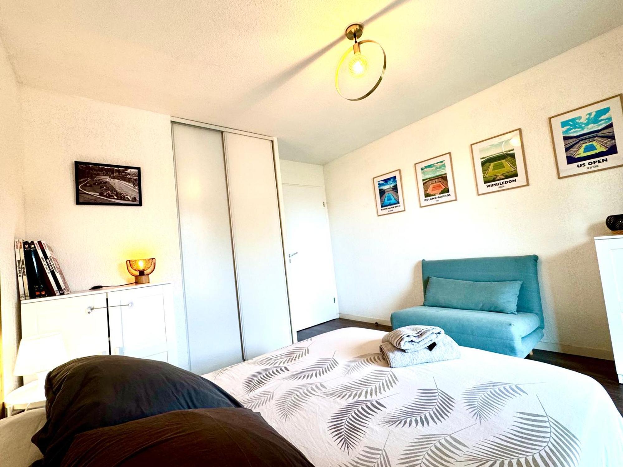 Bel Appartement T3 De 60M2 Avec Parking, Terrasse, Proche Du Metro Et Du Periph Toulouse Exterior photo